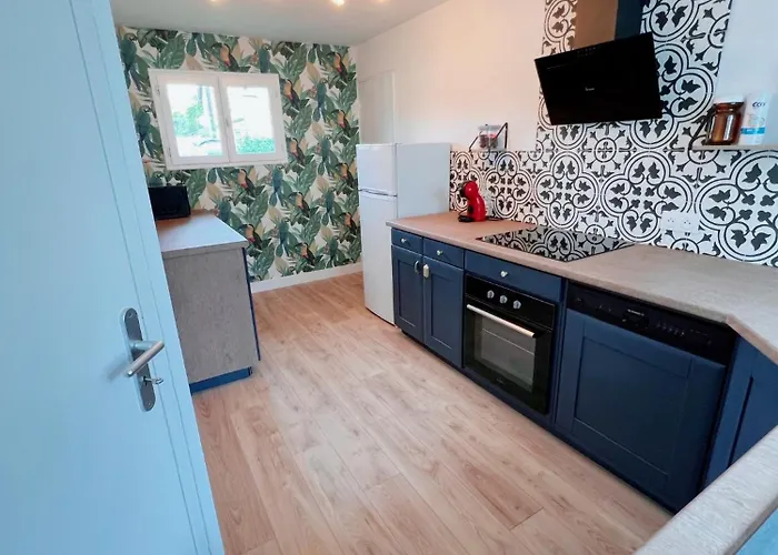 Maison T3 2Ch Climatisee Terrasse Parking Gratuit